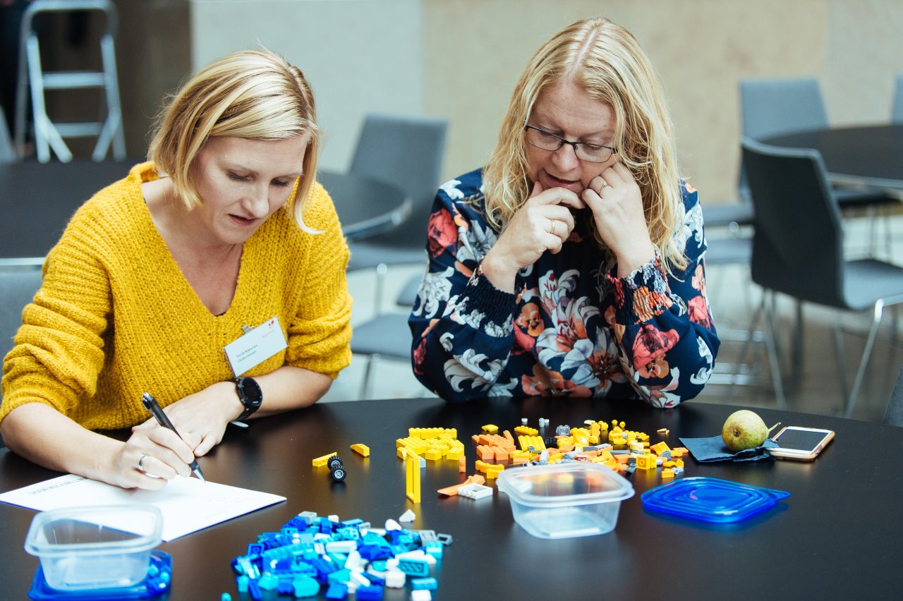Working with LEGO can spark the imagination and help encourage teamwork