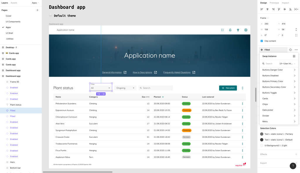 The Equinor Design System provides designers and developers with a variety of components to help make their jobs easier